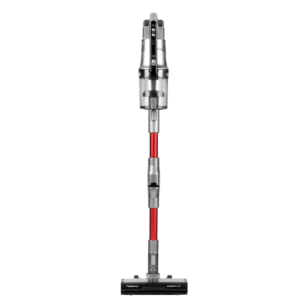 جارو شارژی پاکشوما سری فلو طوسی قرمز