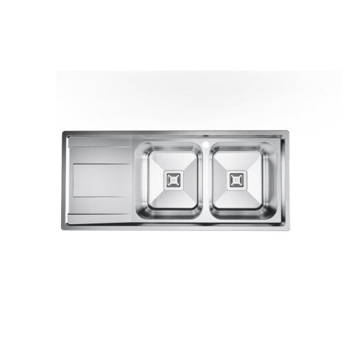 سینک کن توکار دولگن استیل مدل 8112 S لگن راست
