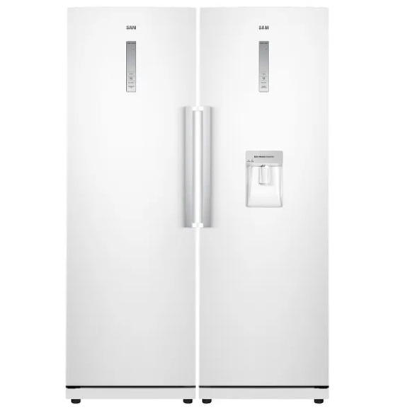 یخچال فریزر سام مدل RR65 RZ65 W رنگ سفید