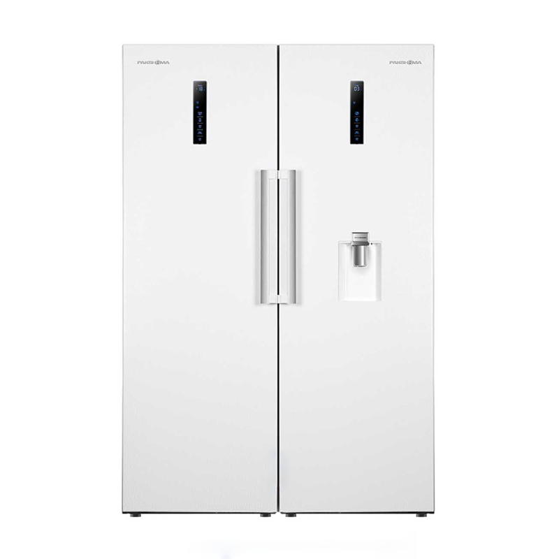 یخچال فریزر دوقلو پاکشوما مدل  RTRA-RTFA۹۰۱ i W (N1) P 10 W رنگ سفید
