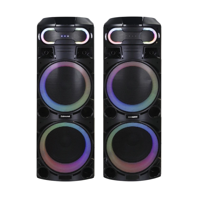 اسپیکر بلوتوثی قابل حمل دوقلو زلموند(سینما خانواده) مدل 12*2 PANA Z2212 G