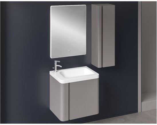 ست کابینت ساختمانی لوکس کابین مدل A 624 نسکافه ای