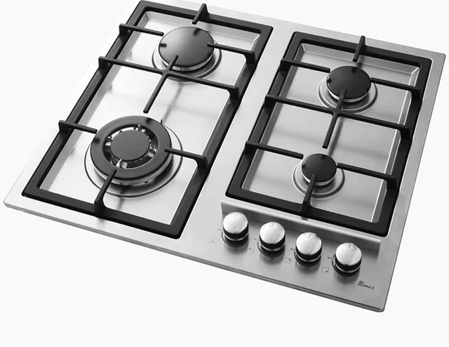 اجاق گاز بیمکث مدل MG5013A چهار شعله استیل