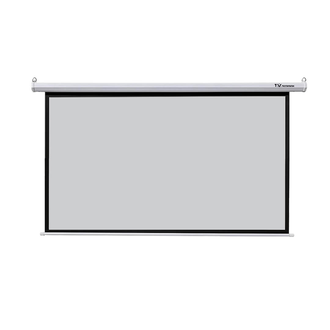 پرده نمایش ویدئو پروژکتور تسکو مدل  TVS 170 MO Case White Frame Black Screen Matte Grey