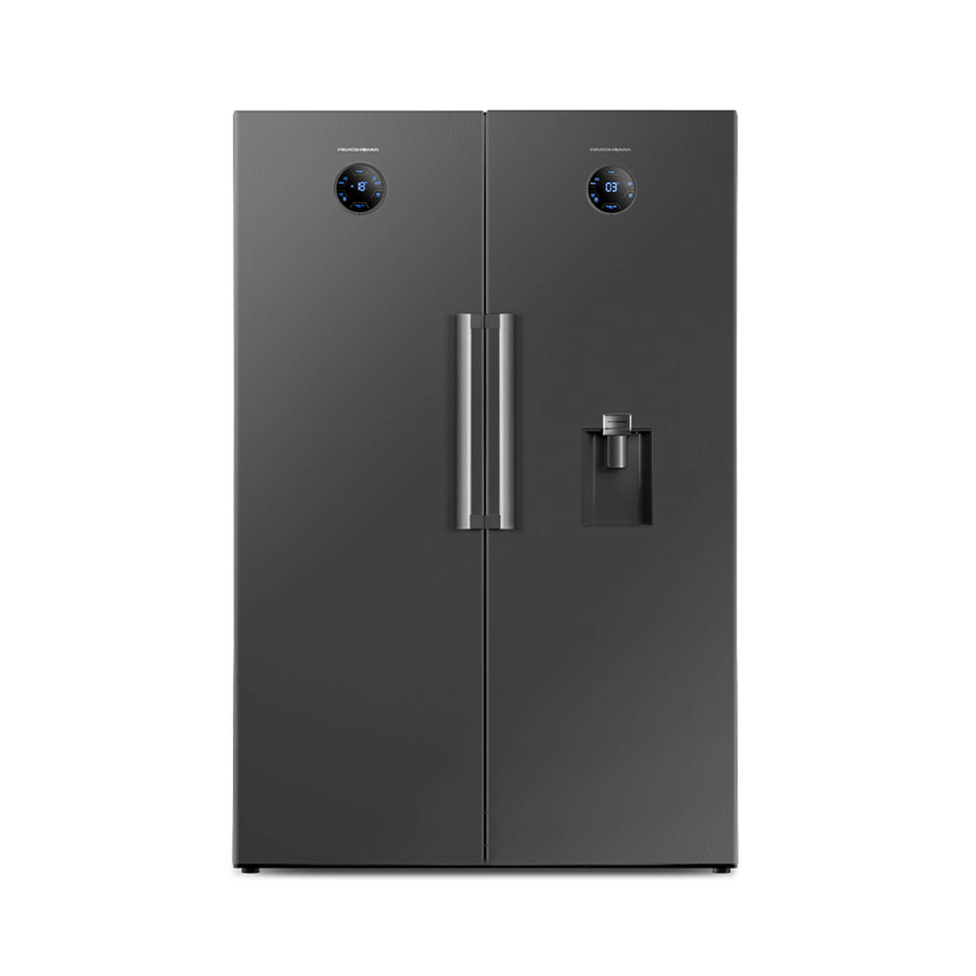 یخچال فریزر دوقلو پاکشوما مدل RTRA RTFA ۹۰۰ iX (E۱) رنگ اینوکس