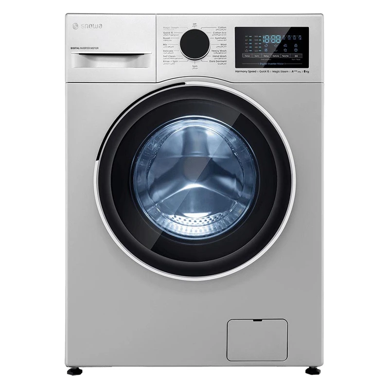 ماشین لباسشویی 8 کیلوگرمی اسنوا مدل SWM-B80S