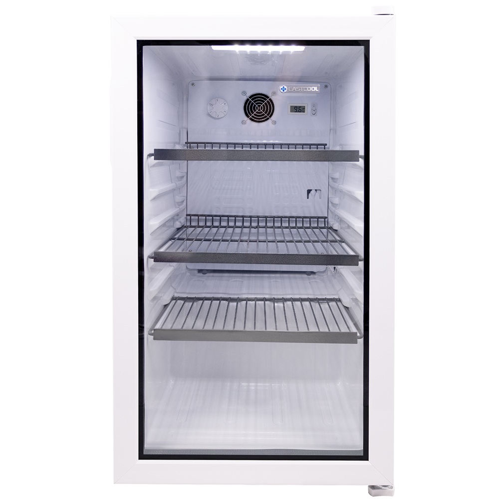 یخچال ایستکول مدل TM 4294 CS شوکیس درب شیشه ای 5 فوت رنگ سفید