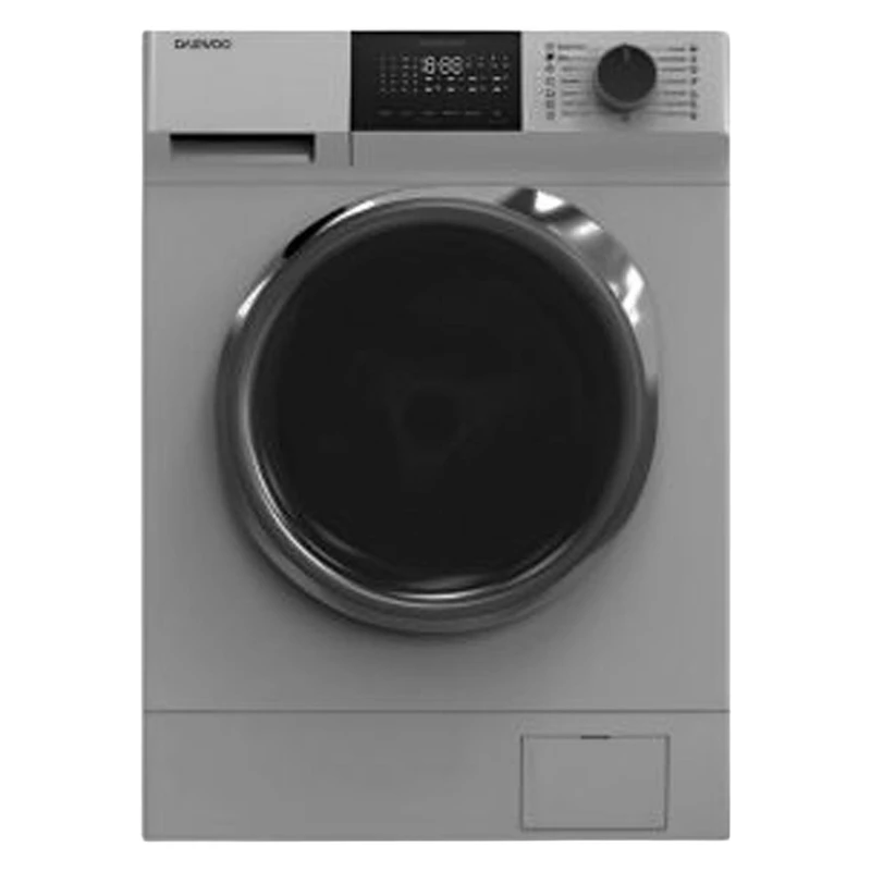 ماشین لباسشویی دوو مدل LM 811 S رنگ سیلور ظرفیت 8 کیلوگرم