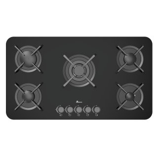 اجاق گاز شیشه‌ای مدل BG IG 2106 رنگ مشکی