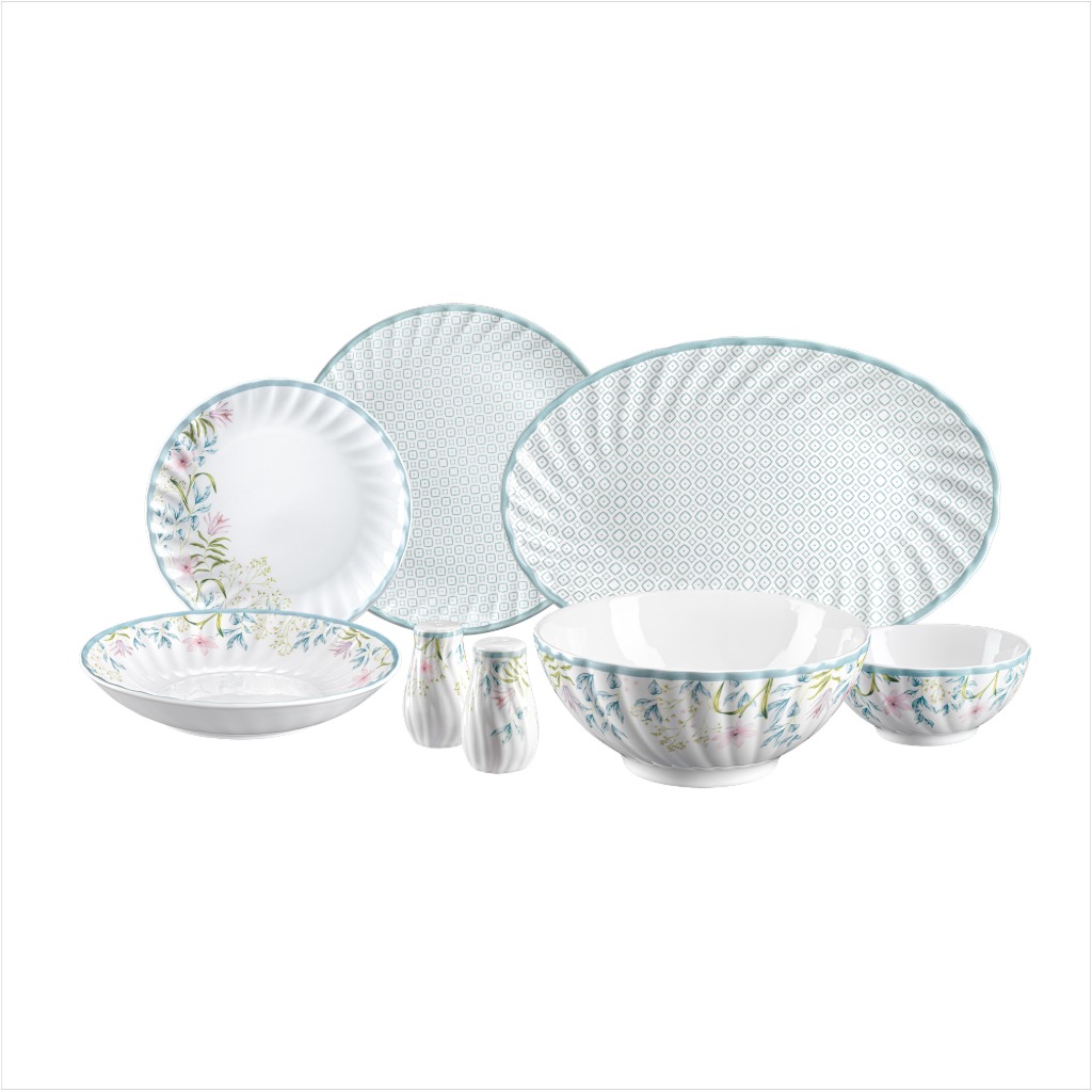 سرویس غذا خوری 28 پارچه 6 نفره گلدکیش مدل تیانا کد GK 646397