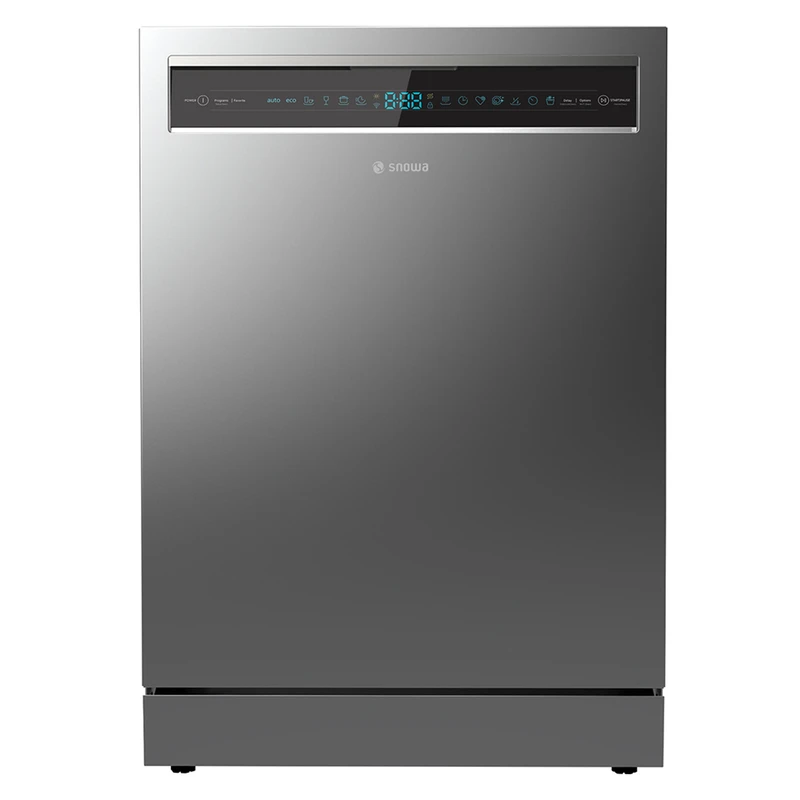 ماشین ظرفشویی اسنوا 14 نفره مدل SDW A20 S رنگ سیلور